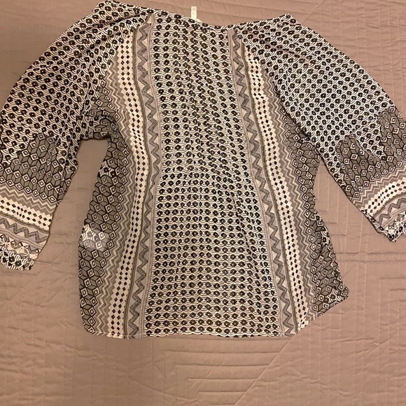 Joie Silk Printed Top Blouse S - Picture 7 of 9